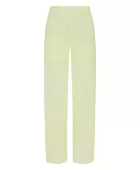 Брюки с завышенной талией и прямыми штанинами Drykorn, желтый