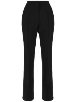 Брюки с завышенной талией SPORTMAX, черный