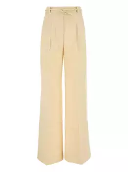 Брюки с завышенной талией ZIMMERMANN, желтый
