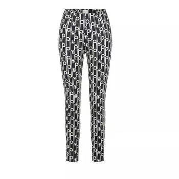 Брюки sabrina 0089 dunkelblau gemustert Seductive, мультиколор