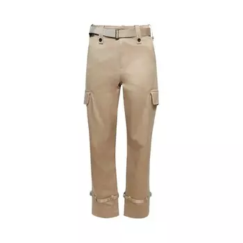 Брюки Sacai Chino Pants, бежевый