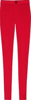 Брюки Saint Laurent Fitted Trousers 'Rouge', красный
