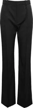 Брюки Saint Laurent High-Waisted Tuxedo Pants 'Nero', черный