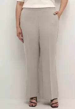 Брюки SAKIRA FLARED Kaffe Curve, серый