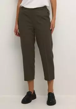 Брюки SAKURA HW CROPPED Kaffe, лесная ночь
