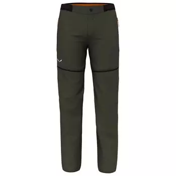 Брюки Salewa Pedroc 2 DST 2/1 Convertible, зеленый