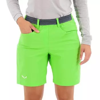 Брюки Salewa Puez 3 Durastretch Shorts, зеленый