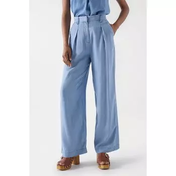 Брюки Salsa Jeans 21008156 Palazzo Fit, синий