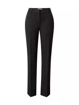 Брюки Samse Samse Boot cut Pleated Pants Lota, черный