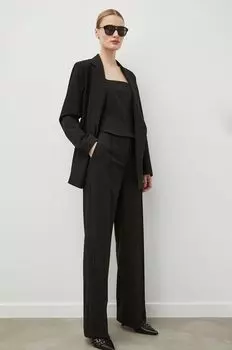 Брюки Samsoe Samsoe, черный