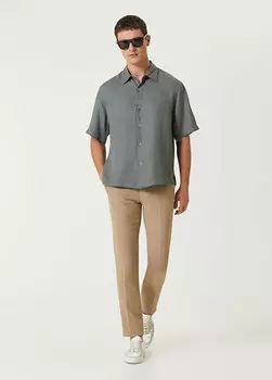 Брюки Sandro, бежевый