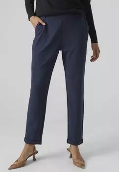Брюки SARA TAPERED BOO Vero Moda, темно-синий