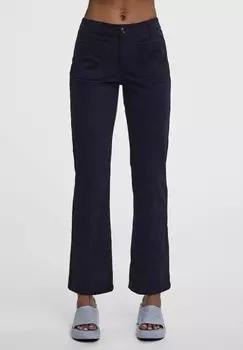 Брюки SASELIN Pieces, темно-синий