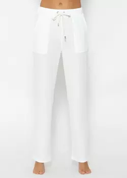 Брюки SASSYCLASSY Waffelpiqu Hose, белый