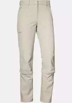 Брюки Schffel на молнии "Pants Engadin1 Zip Off", цвет Bone