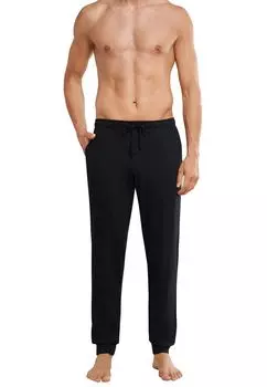 Брюки Schiesser Jogginghose, черный