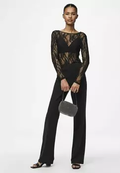 Брюки SCHLAG PCPAIGE Pieces, черный