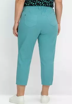Брюки SCHMALE 7/8 Sheego, бирюзовый