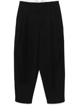 Брюки School Boy Black свободного кроя Kenzo, черный