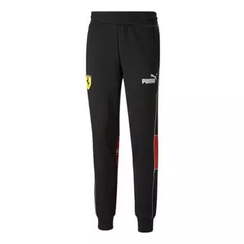 Брюки scuderia ferrari sds pants 'black' Puma, черный