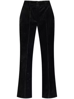 Брюки седьмые AllSaints, черный