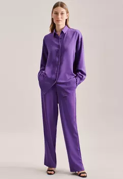 Брюки Seidensticker Hose Regular, фиолетовый