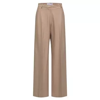 Брюки Selected Eliana dress, бежевый