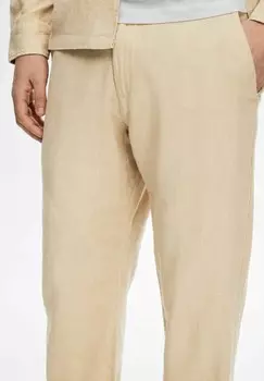 Брюки Selected Homme, бежевый