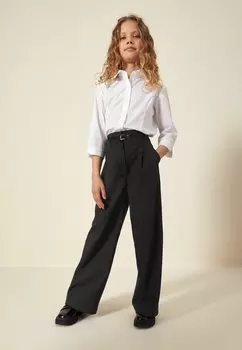 Брюки Senior Wide Leg Belted School Standard Next, черный