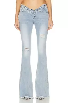 Брюки Ser.O.Ya Olivia Mid Rise, цвет Coastline