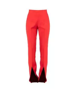 Брюки сермьенто женские Pinko, красный