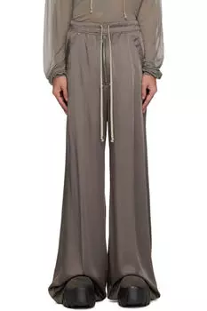 Брюки серые Hollywood Wide Bela Rick Owens