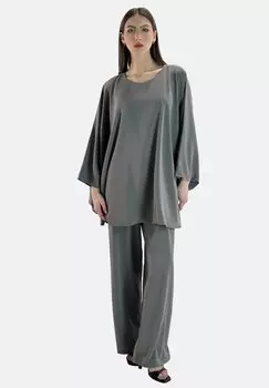 Брюки SET - Blouse Elara, серый