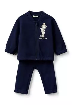 Брюки SET United Colors of Benetton, цвет blue