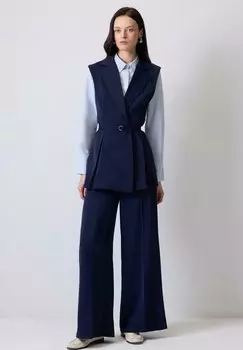 Брюки SET - Waistcoat Touch Priv, темно-синий