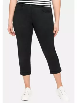 Брюки sheego 7/8 Hose, черный
