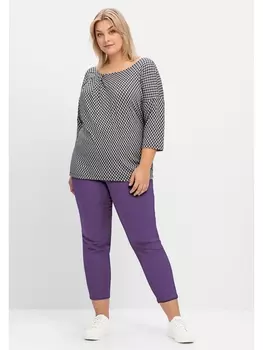 Брюки sheego 7/8 Hose, цвет pflaume