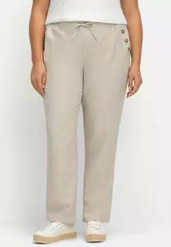 Брюки Sheego, бежевый