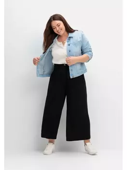 Брюки sheego Culotte, черный