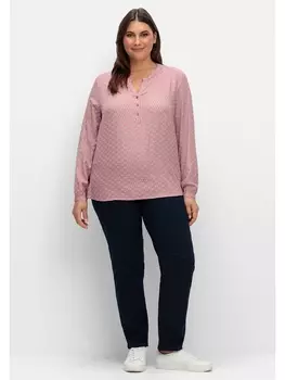 Брюки sheego Gerade Hose, морской