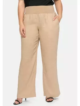 Брюки sheego Hose, бежевый