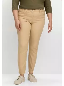 Брюки sheego Hose, бежевый