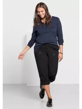 Брюки sheego Hose, черный