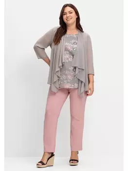 Брюки sheego Hose, цвет ros