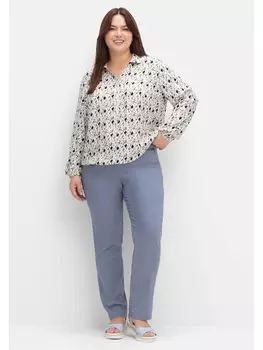 Брюки sheego Hose, цвет taubenblau