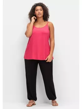 Брюки sheego Jerseyhose, черный