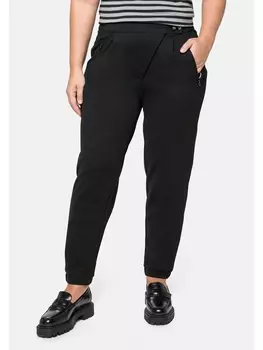 Брюки sheego Joggpants, черный