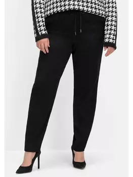 Брюки sheego Joggpants, черный
