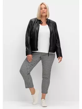 Брюки sheego Schmale Bengalin Hose, черный