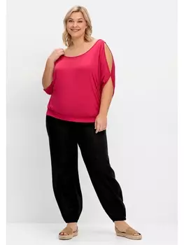 Брюки sheego Strandhose, черный